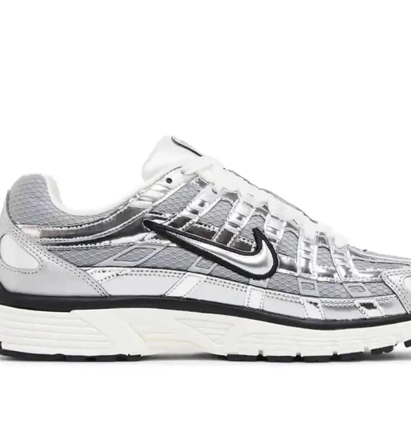 Metallic Nike P-6000 Silver 0621